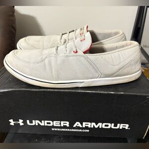 Rare Men’s Under Armour Street Encounter Slip On Shoe Size 12 Gray